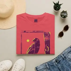 Copy of Raven on Branch Dark Graphic T-Shirt