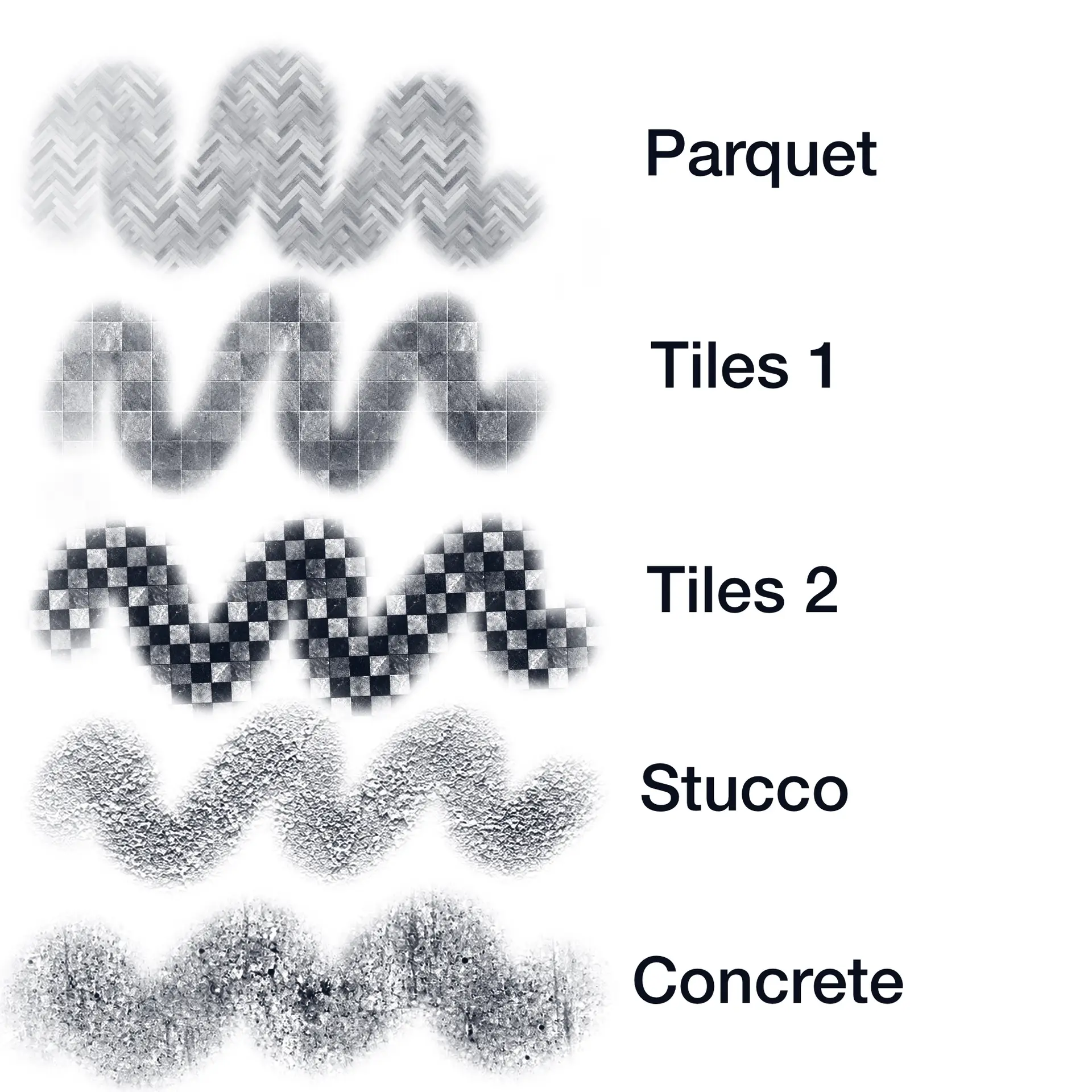 תצוגת Construction Patterns ל‑Procreate